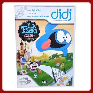 LeapFrog Didj Foster's Home for Imaginary Friends Game SZ OS Kids VTG